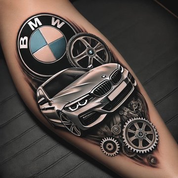 тату бмв значение эскиз