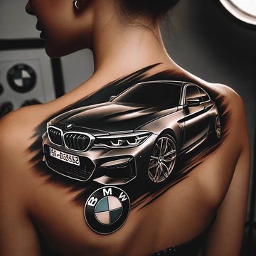 тату бмв значение эскиз