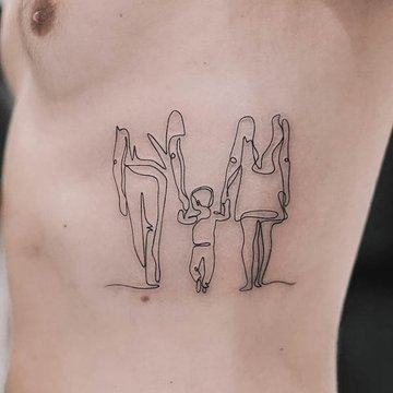 тату сім'я значення ескіз