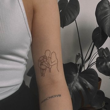 тату сім'я значення ескіз