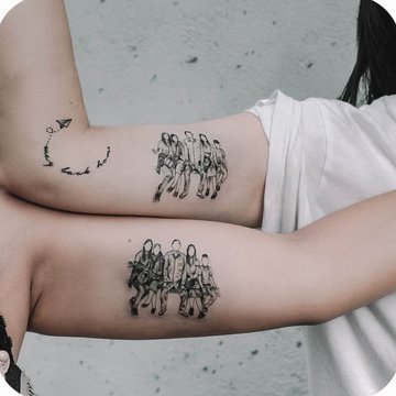 тату семья значение эскиз