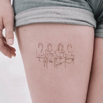 тату сім'я значення ескіз