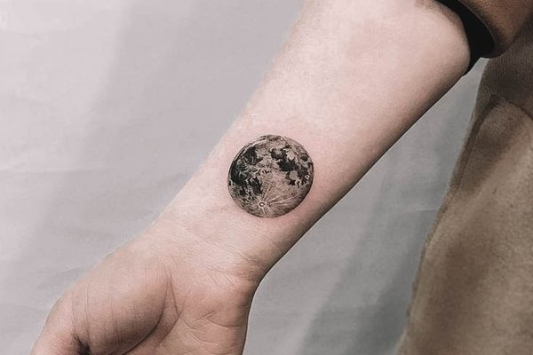 Тату эскизы луна