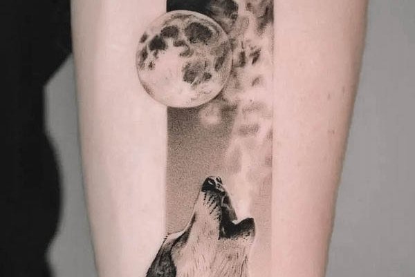 тату луна значение эскиз