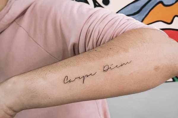 тату Carpe Diem значення ескіз