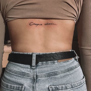 тату Carpe Diem значення ескіз