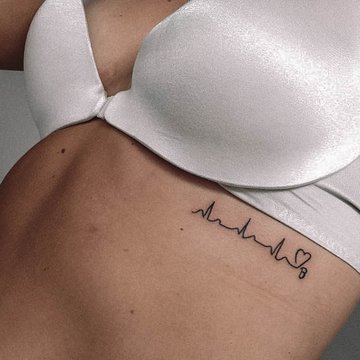 тату пульс значение эскиз