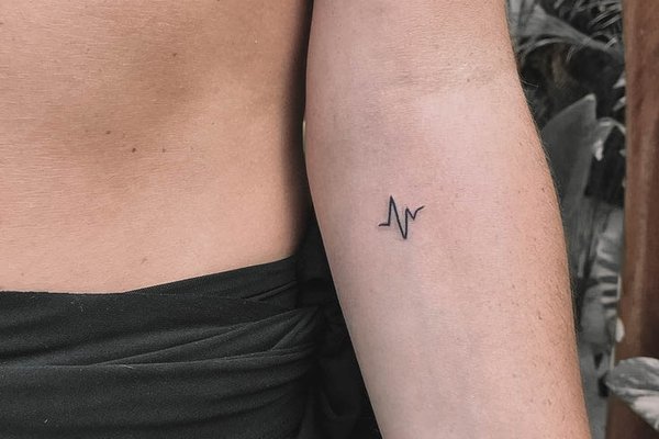 Тату эскизы пульс