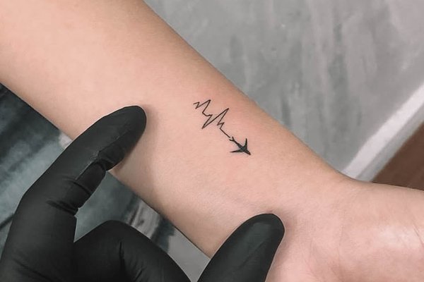 Тату эскизы пульс