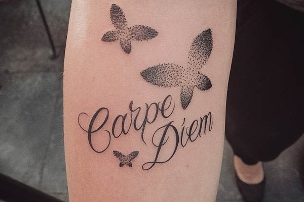 тату Carpe Diem значення ескіз
