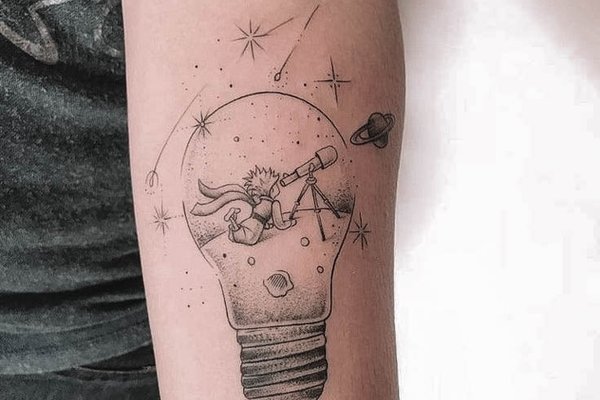 тату Маленький принц значение эскиз