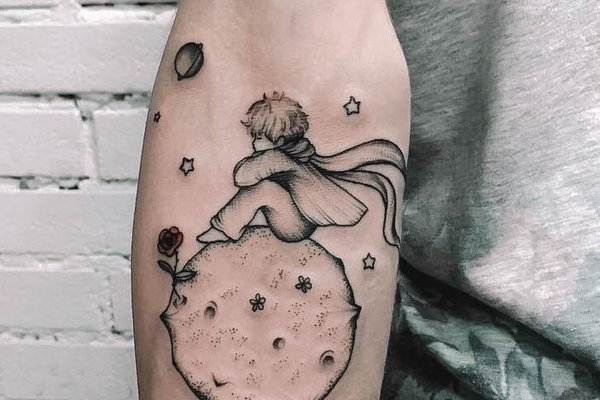 тату Маленький принц значение эскиз