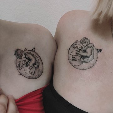 тату Маленький принц значение эскиз