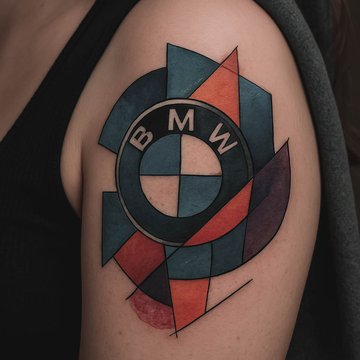 тату бмв значення ескіз