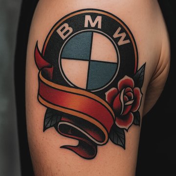 тату бмв значення ескіз