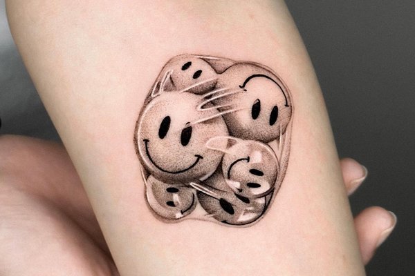 тату смайла