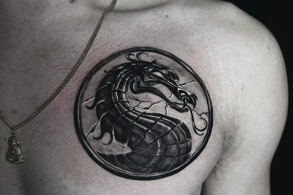 Mortal Kombat тату
