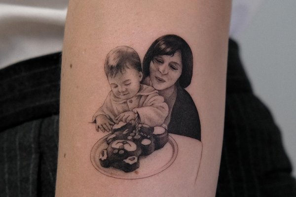 тату на честь сім’ї
