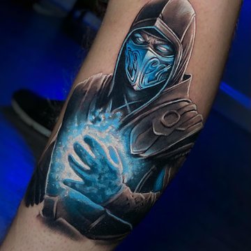 Mortal Kombat тату