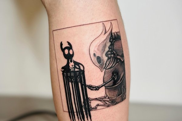 татуировки Hollow Knight, Полый рыцарь тату