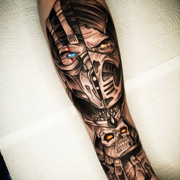 Mortal Kombat тату