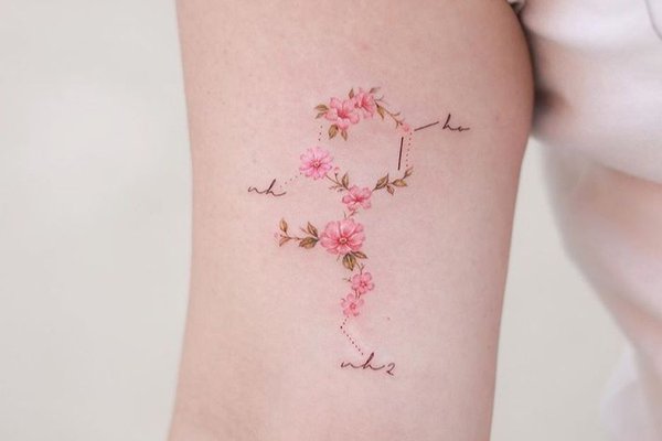 Тату ескізи гілка сакури