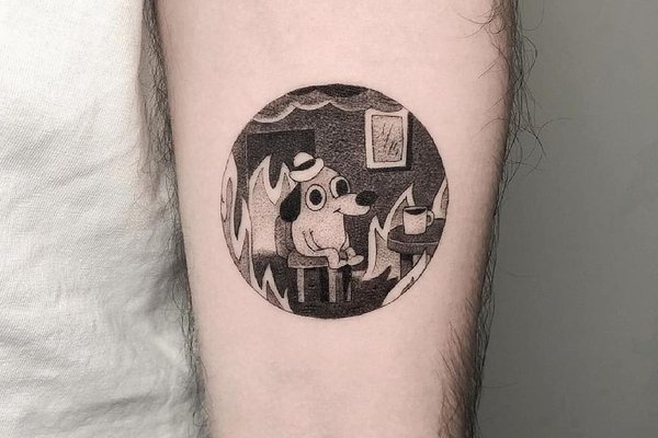 Тату з мемами