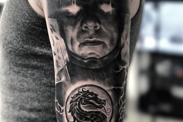 Mortal Kombat тату