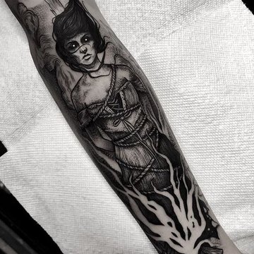 Тату ескізи відьми