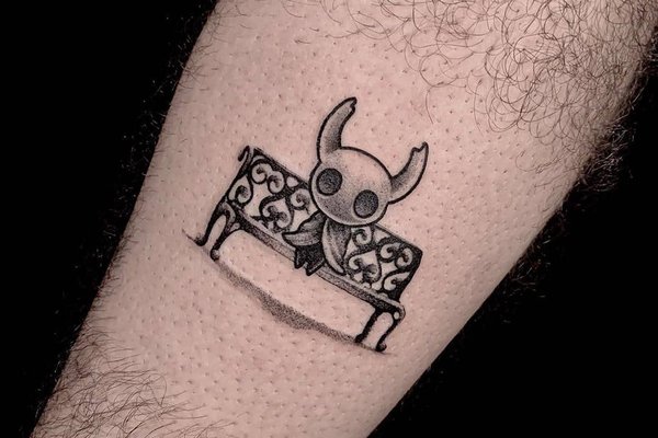 тату Hollow Knight, Порожній лицар тату