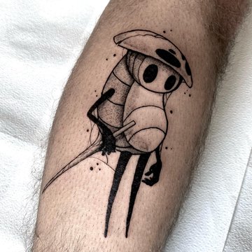 тату Hollow Knight, Порожній лицар тату