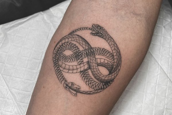 Уроборос Тату