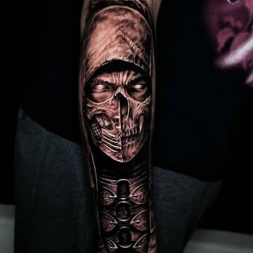 Mortal Kombat тату