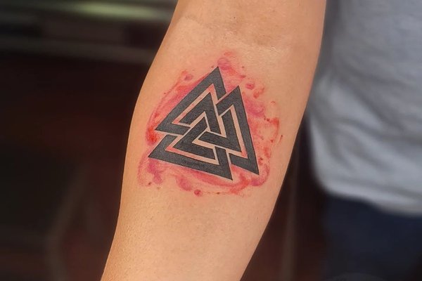 татуювання Валькнут
