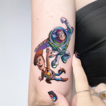 Тату-ескіз іграшка