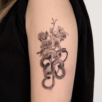 Уроборос Тату