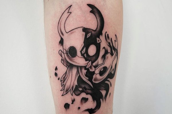 тату Hollow Knight, Порожній лицар тату