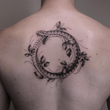 Уроборос Тату