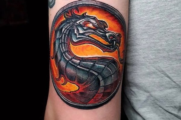 Mortal Kombat тату