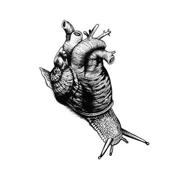 Тату - эскизы улитка