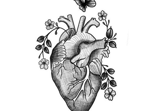 Тату эскизы сердца