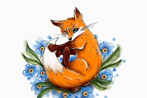 тату лиса значение