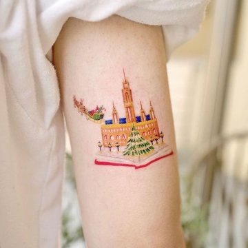 різдвяні татуювання