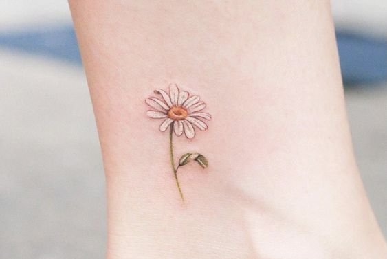 татуировка Маргаритки