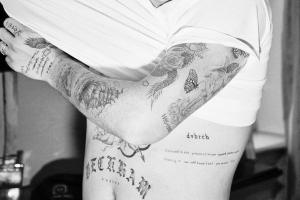 Бруклин Бекхэм тату