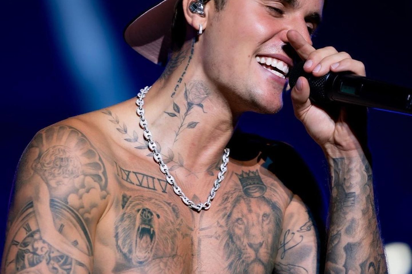 Джастин Бибер тату