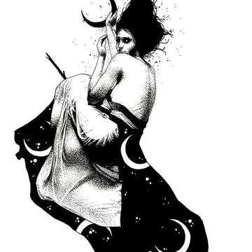 ведьма тату