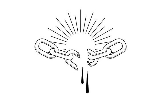 Тату-эскизы "цепь"