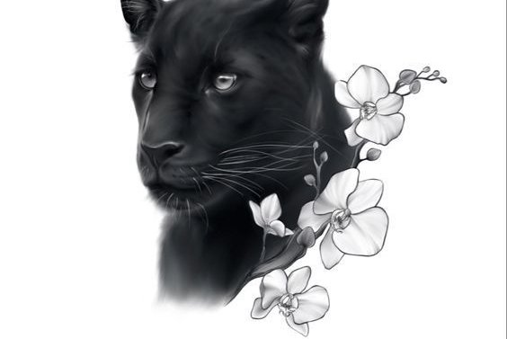 Тату эскизы ягуара