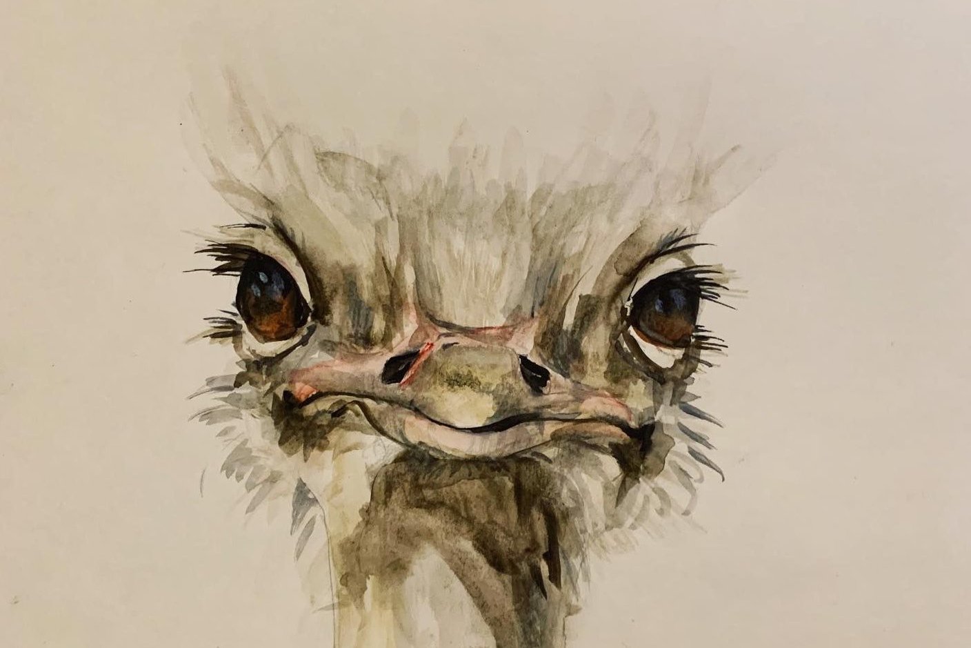 Тату - ескізи "Страус"